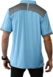 Rockwell Poly-Blend Polo - Shark/Gray