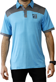 Rockwell Poly-Blend Polo - Shark/Gray