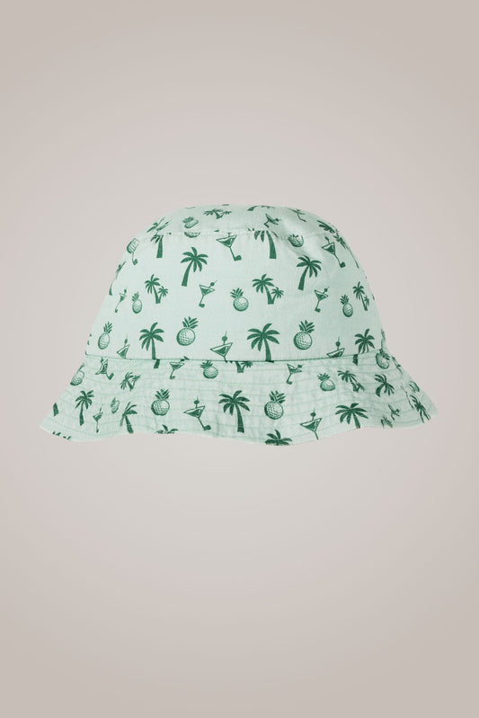 Bucket Hat in Green