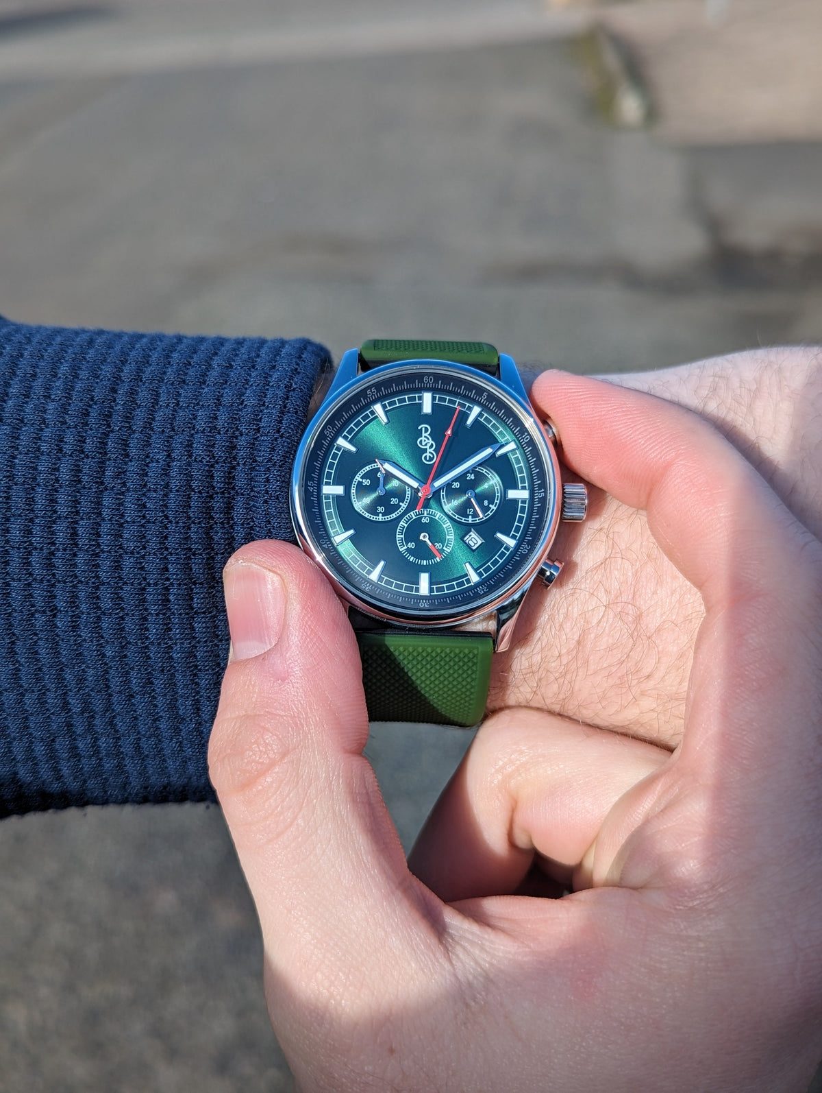 Green Sport Chronograph