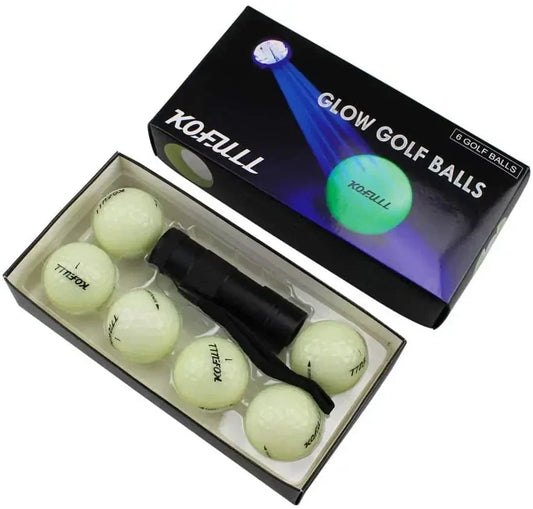 Luminous Night Golf Balls (6 Pack)