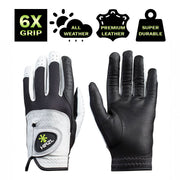 HIRZL Trust Control 2.0 - Golf Gloves - White / Black