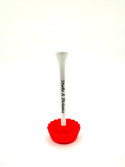 Bottle Cap Tee Double Pack - Keep Beverages Secure & Tee Off in Style!