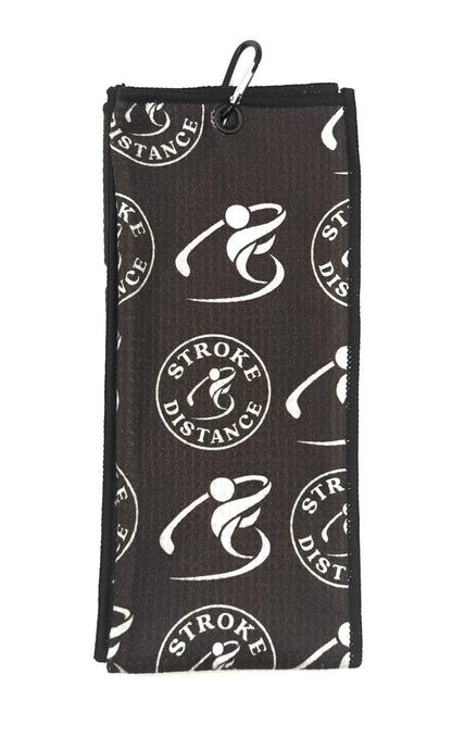 Stroke & Distance Premium Golf Towel: Performance-Ready