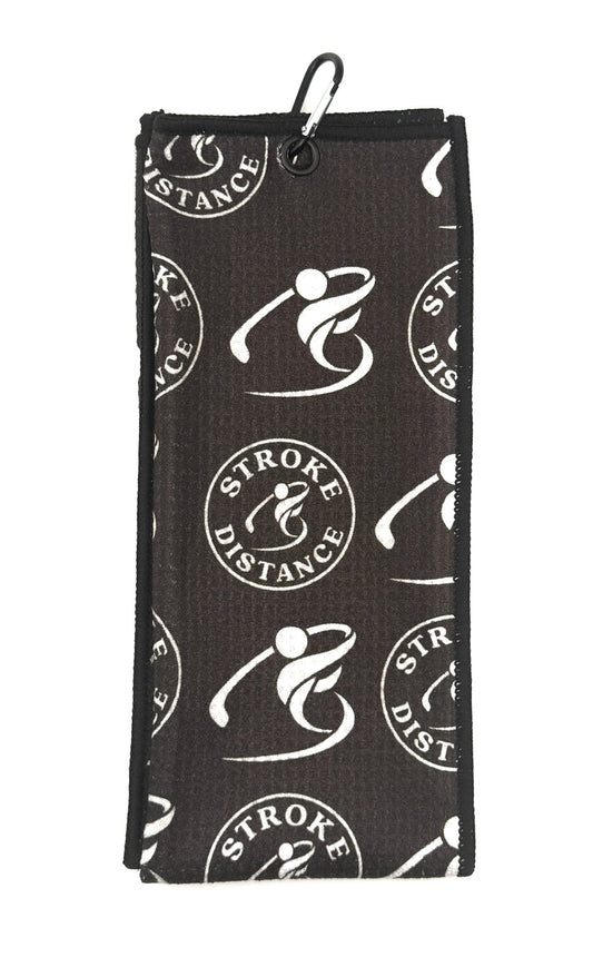 Stroke & Distance Premium Golf Towel: Performance-Ready