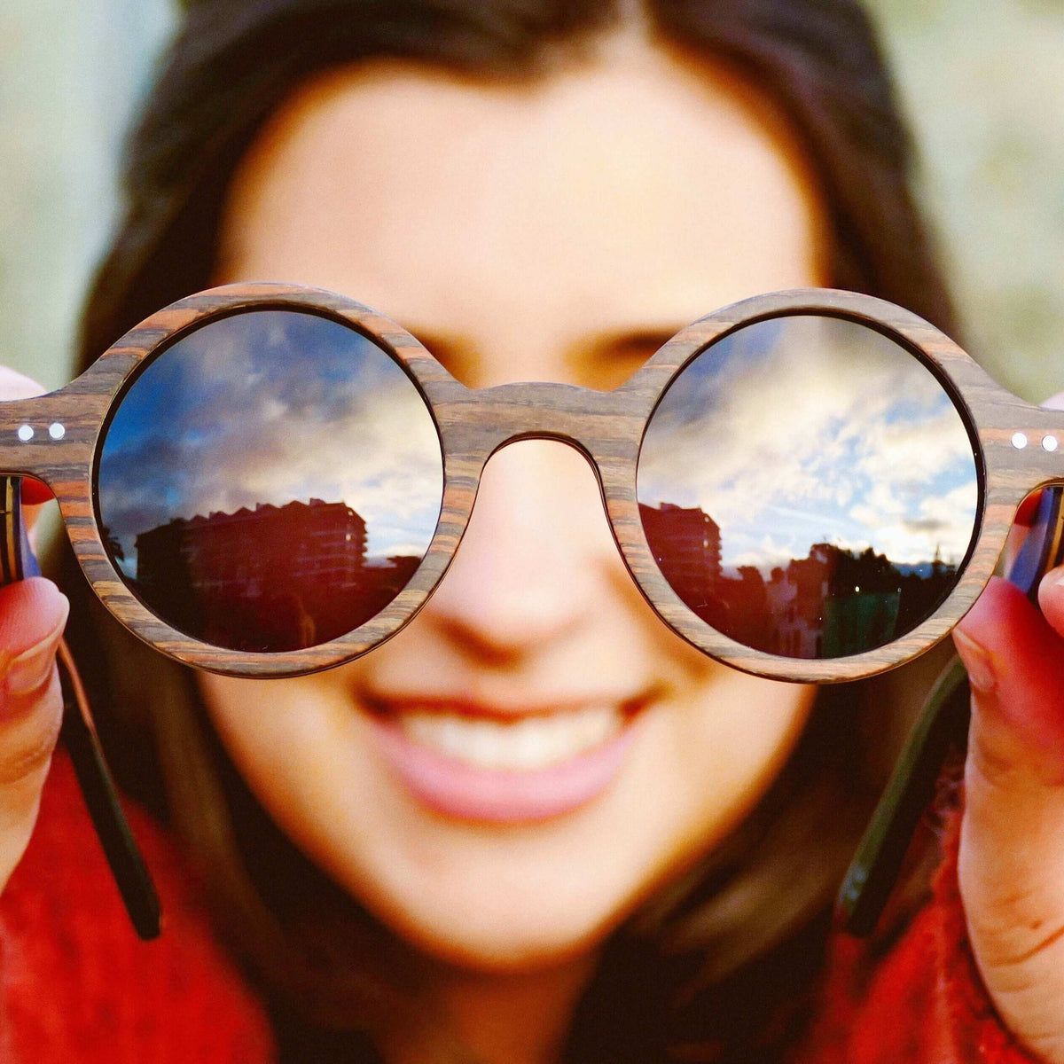 Flic - Unisex Wooden Sunglasses