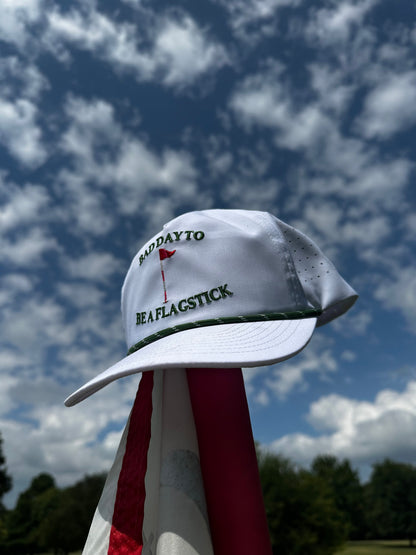 White Bad Day To Be A Flagstick