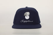 Blue hat