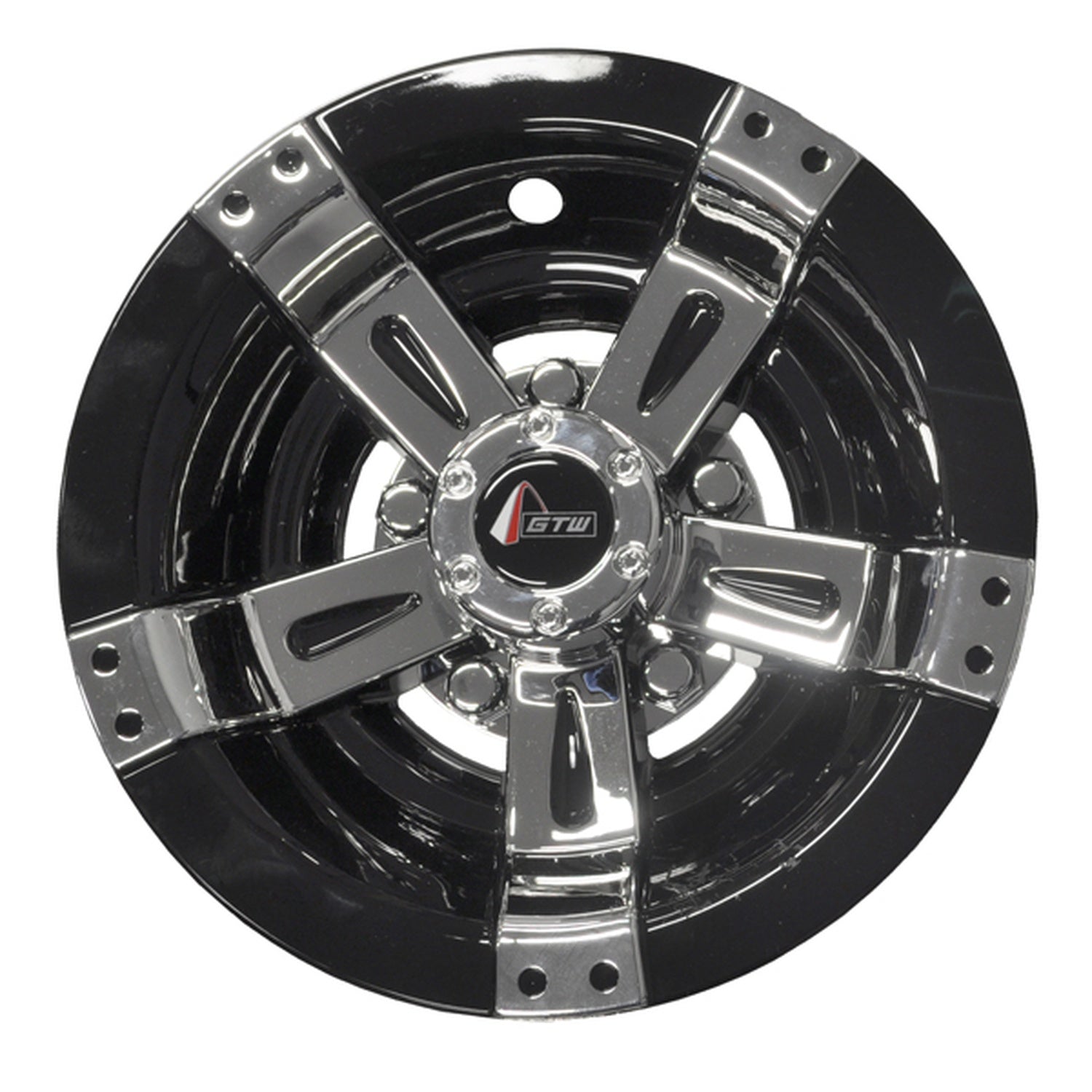 GTW Maverick Chrome and Black Wheel 8" Cover - Set of 4