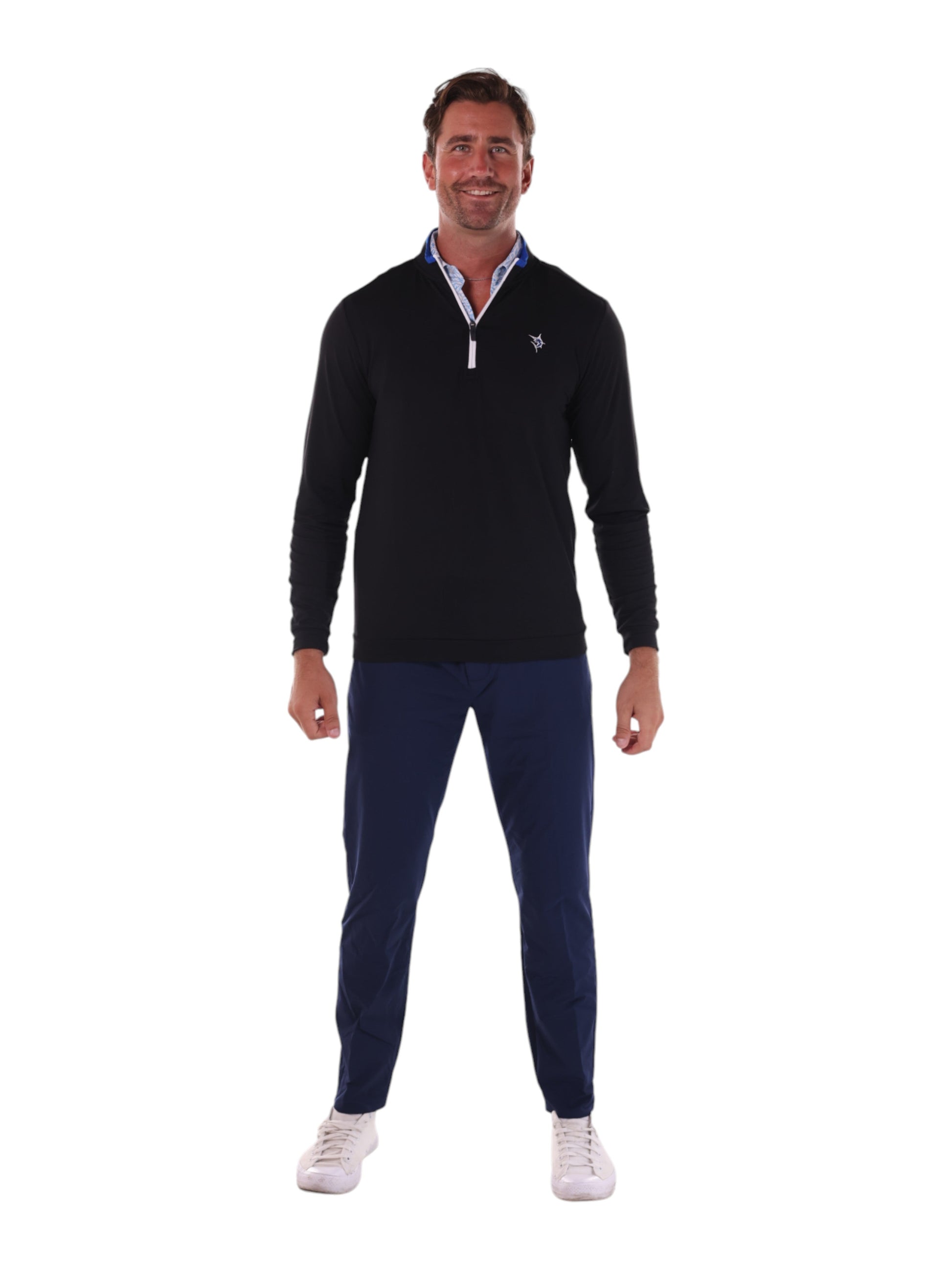 Long Beach Quarter Zip Ultra Soft Lightweight