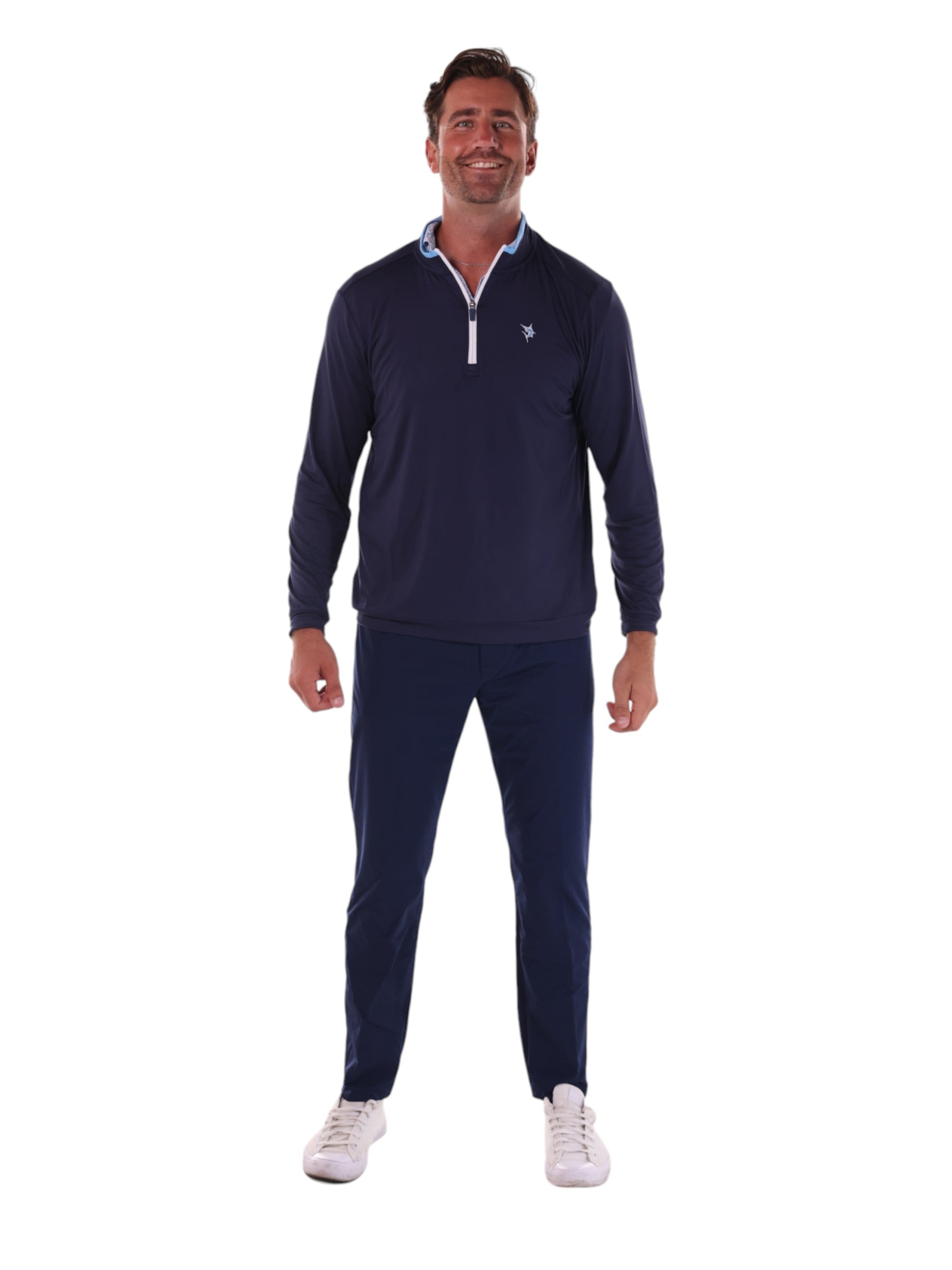 Long Beach Quarter Zip Ultra Soft Lightweight