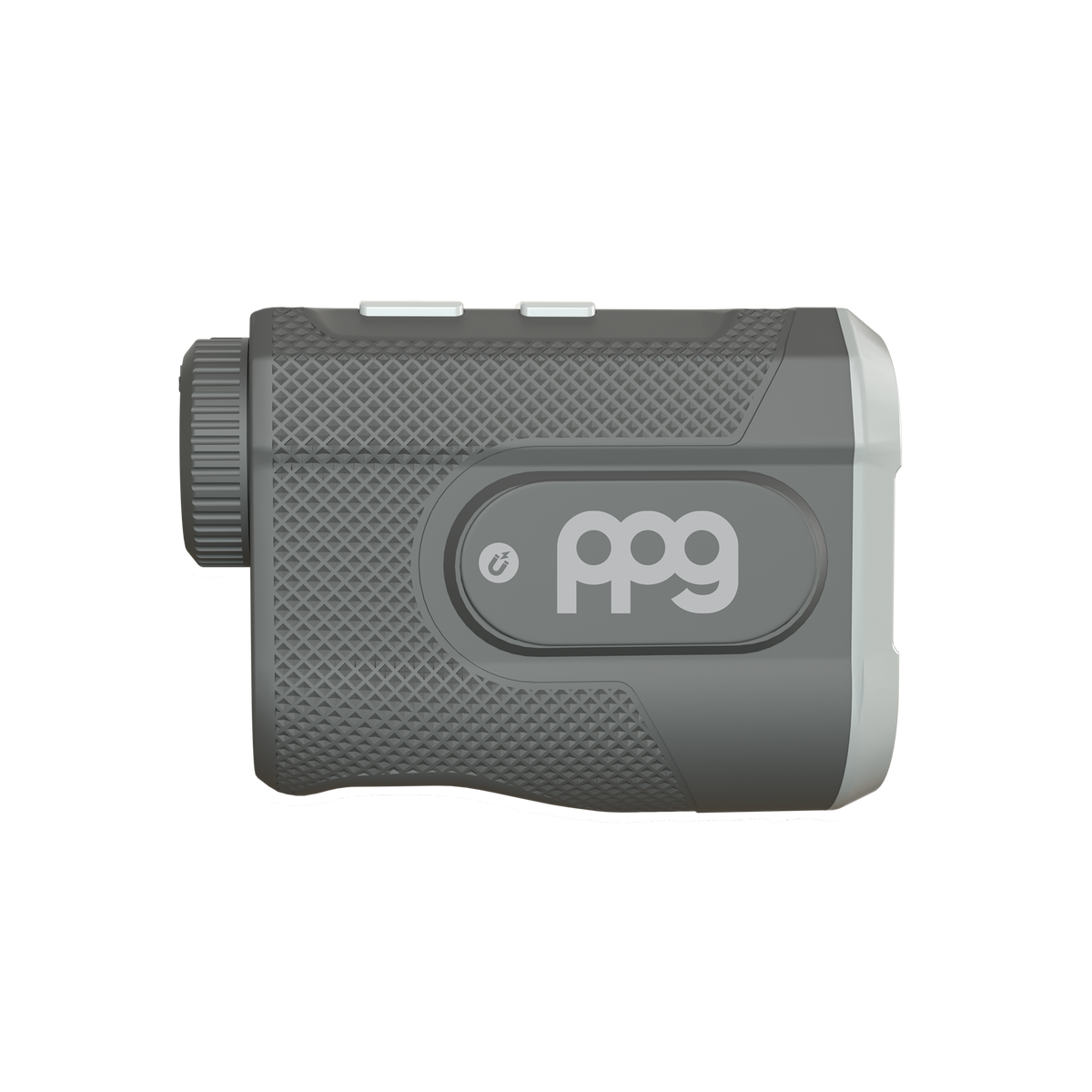 A2 Rangefinder - Magnetic Rangefinder for Golf- Slope Switch- Long Lasting Battery - Black & Gray