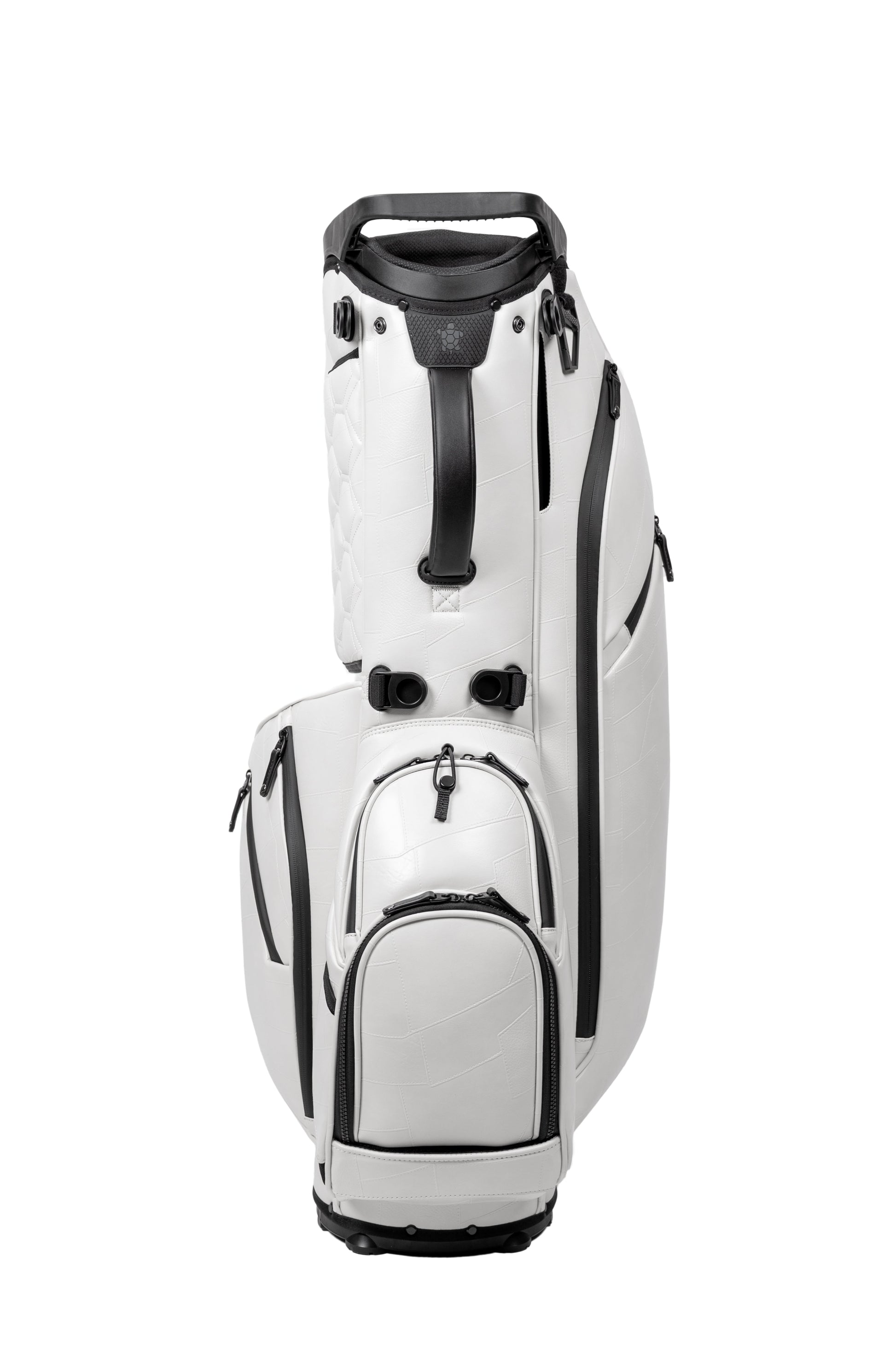 LUX G-Exotics Women’s 8.5” Carry Bag: Patchwork White