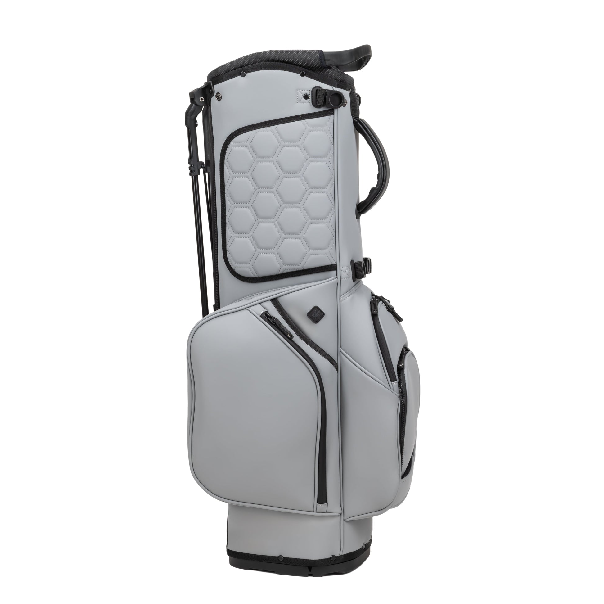 LUX 9.5" 14-Way Hybrid Stand Bag: Fossil (Gray)