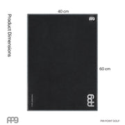Magnetic Golf Towel Black