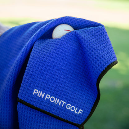 Magnetic Golf Towel Blue