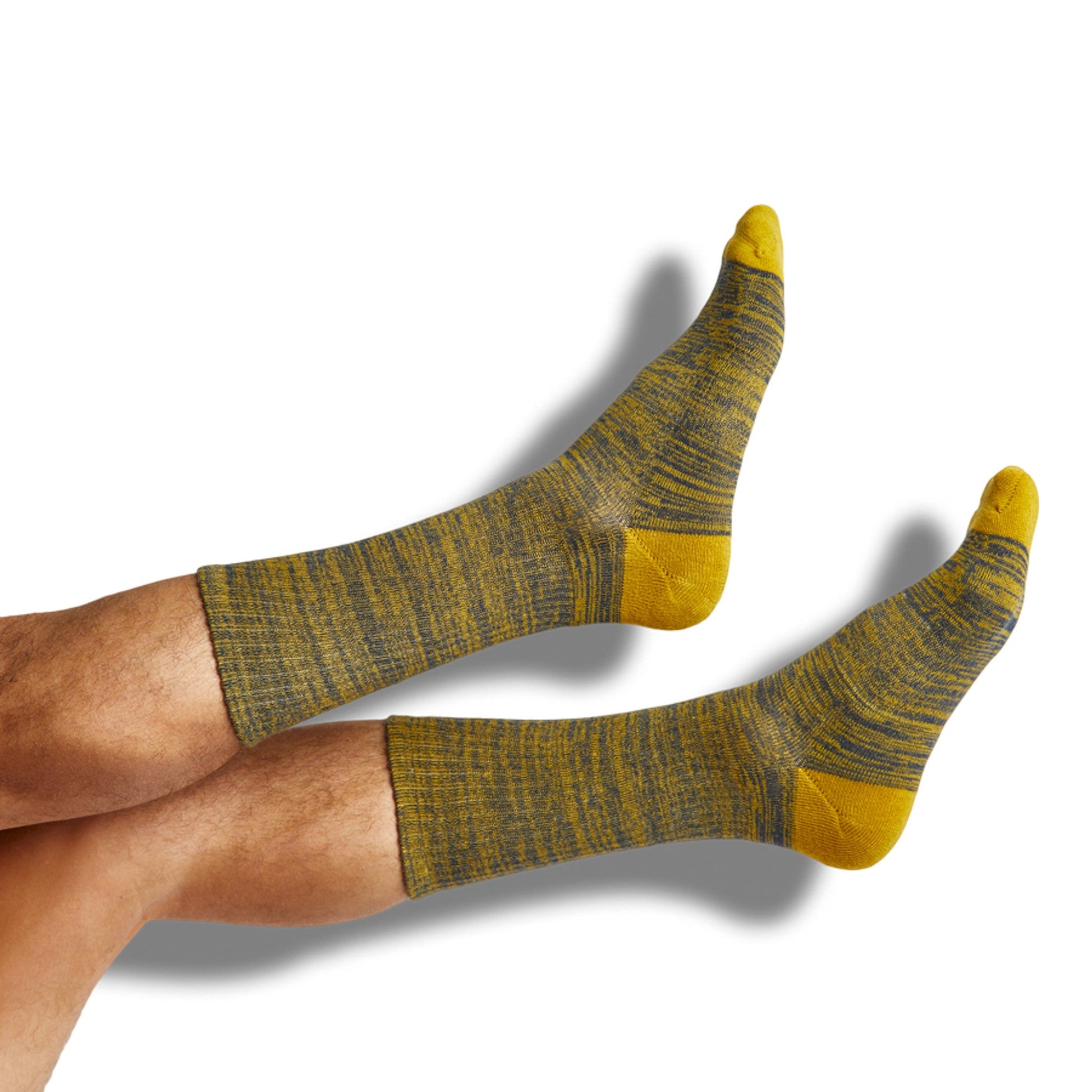 Navy Gold Mixed Socks 4 Pack -A
