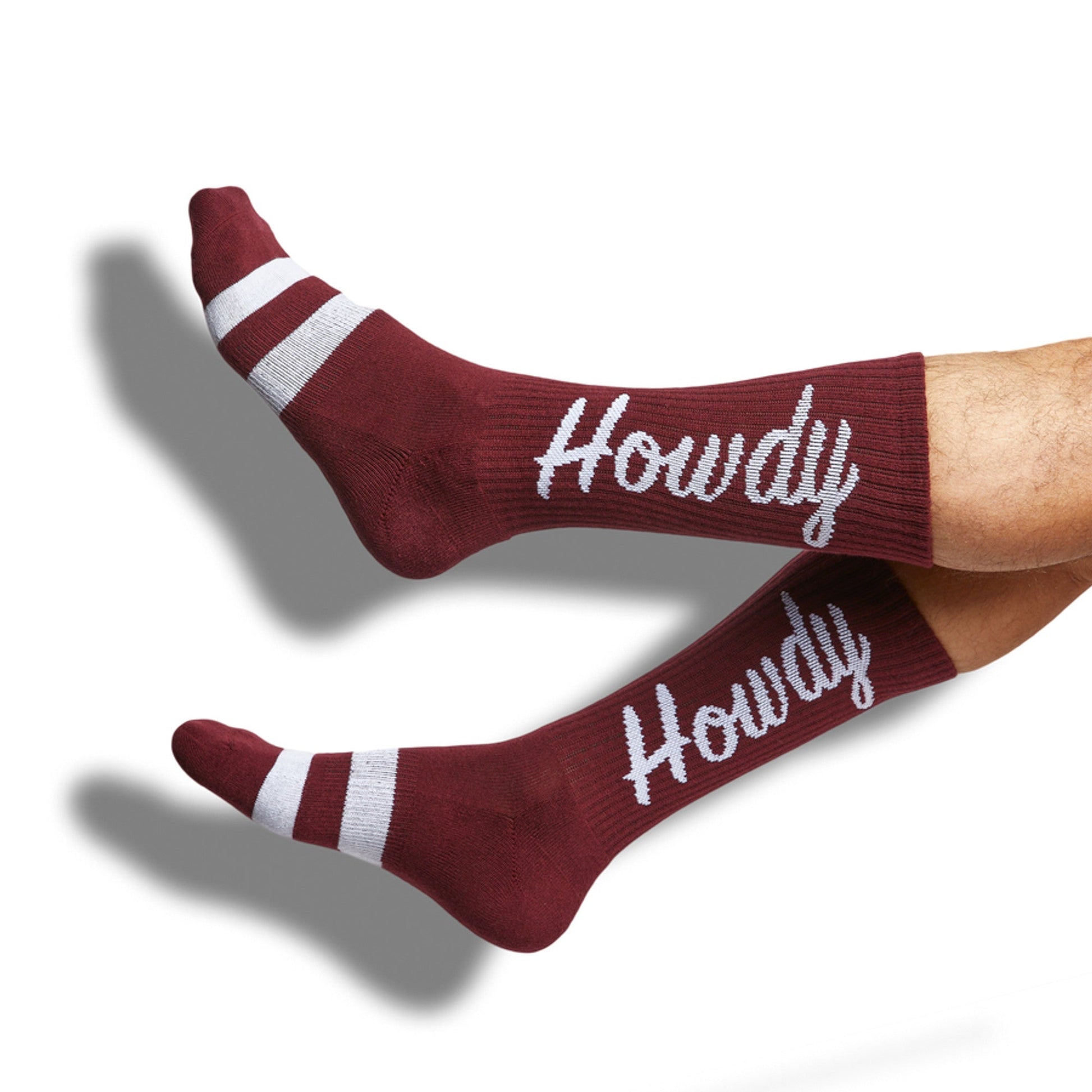 Maroon Casual Sock 4 Pack