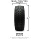 MODZ® 15" Matrix Matte Black Wheels & Street Tires Combo (Odyssey Tesseract Steel-Belted Radial 215/45-R15)