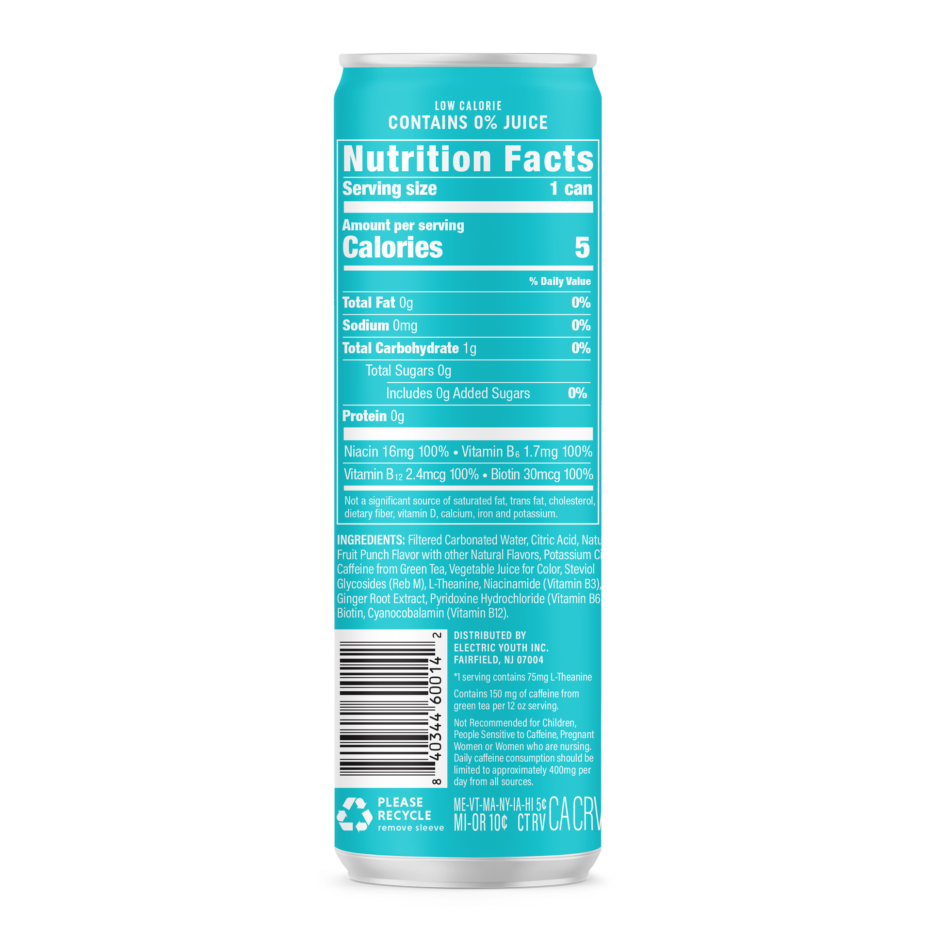 Energy Drink - Sparkling Tropical Punch