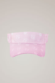 Pink Flowers Sport Visor