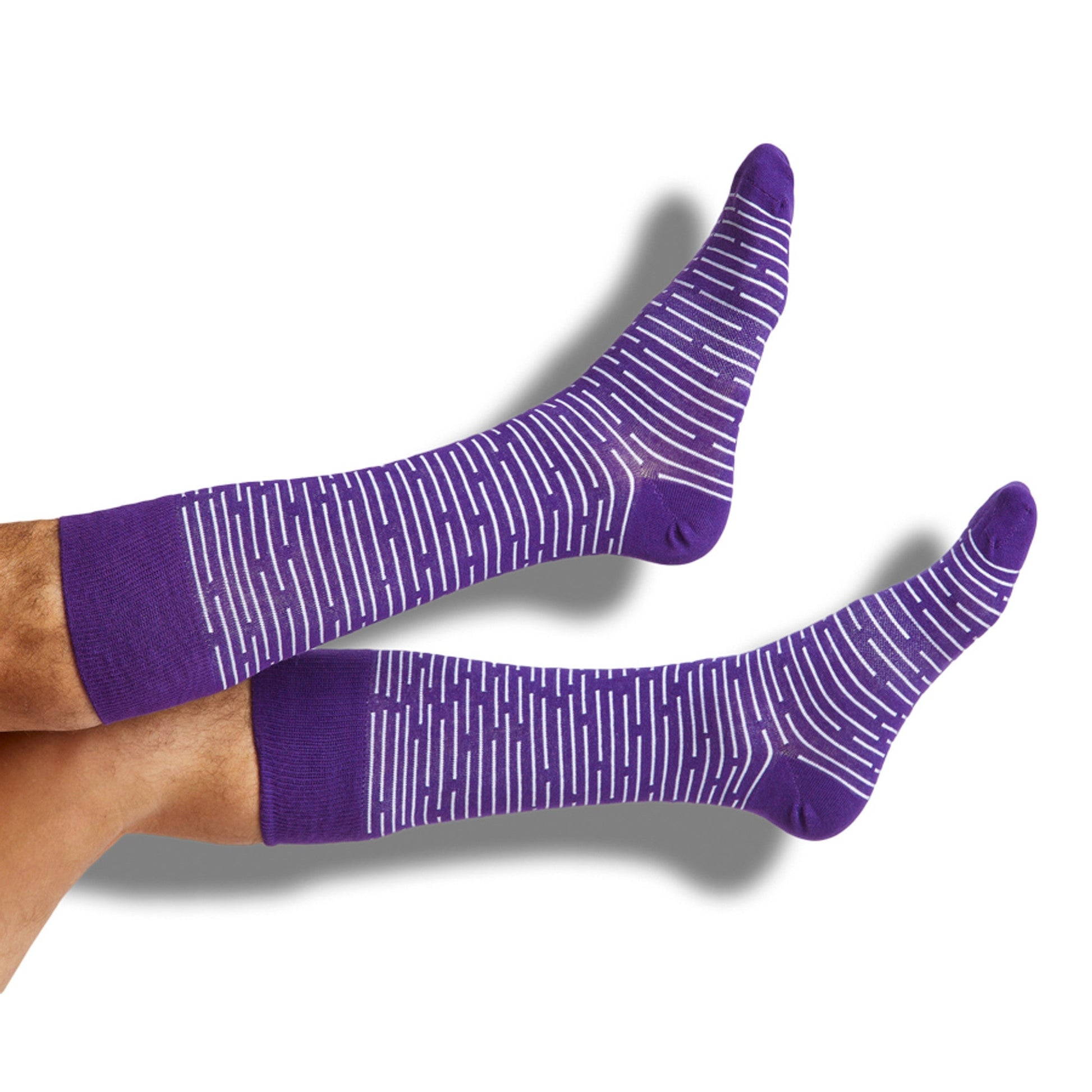 Orange / Purple Mixed Socks 4 Pack-B