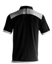 Rockwell Tri-Blend Polo - Black/Gray