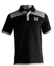 Rockwell Tri-Blend Polo - Black/Gray