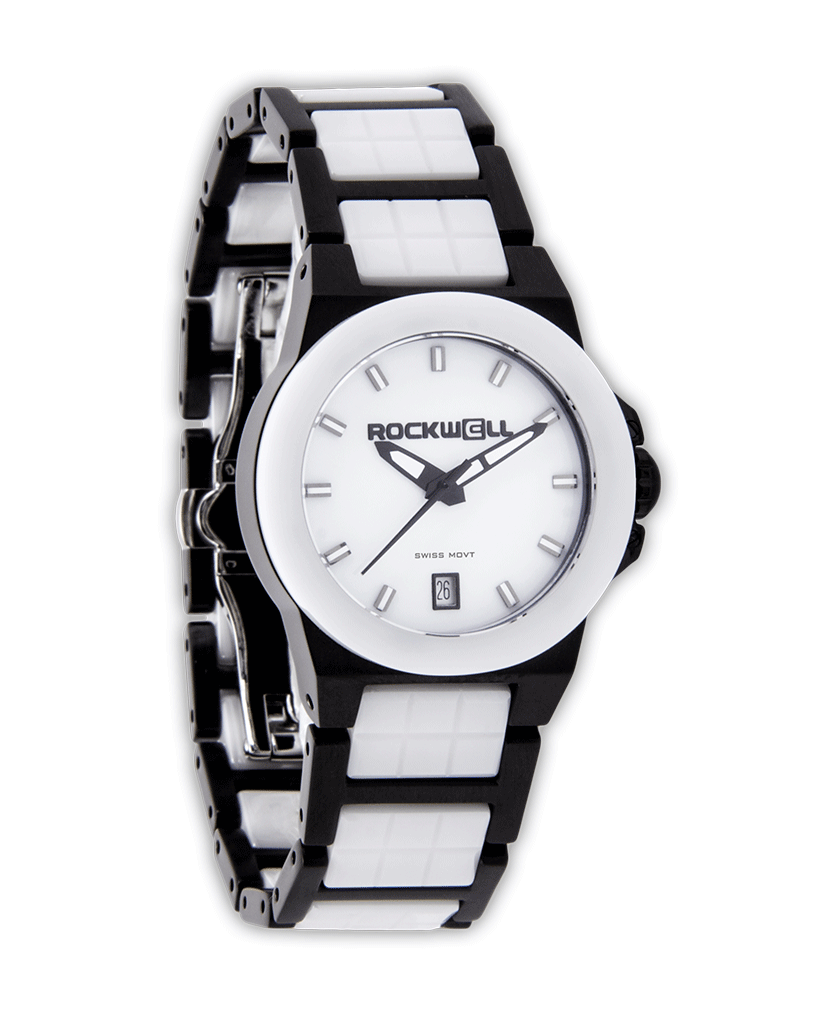 Katelynn (Black/White Ceramic) Watch