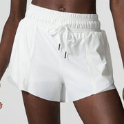 Loose Fit Running Shorts with Drawstring