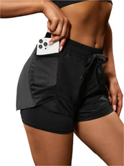 Breathable, Stretchy Workout Shorts for Women