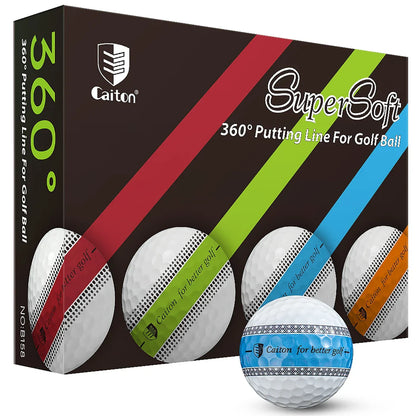 3 Layer PU Golf Balls  Accurate & Stable Putts