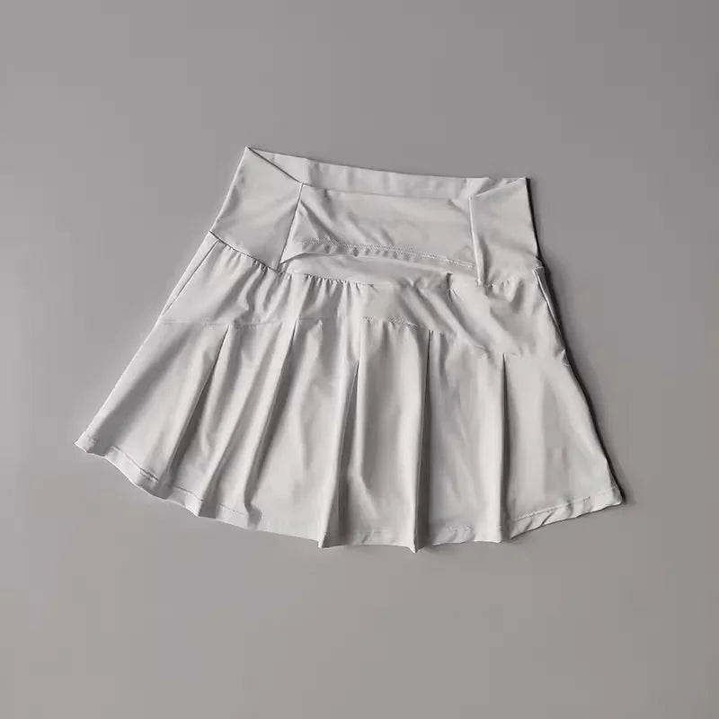 Women's High Waisted Sports Skirts Yoga Running Tennis Golf