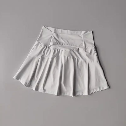 Women's High Waisted Sports Skirts Yoga Running Tennis Golf