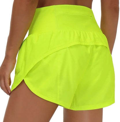 Stay Active in Style  High Waisted Workout Shorts