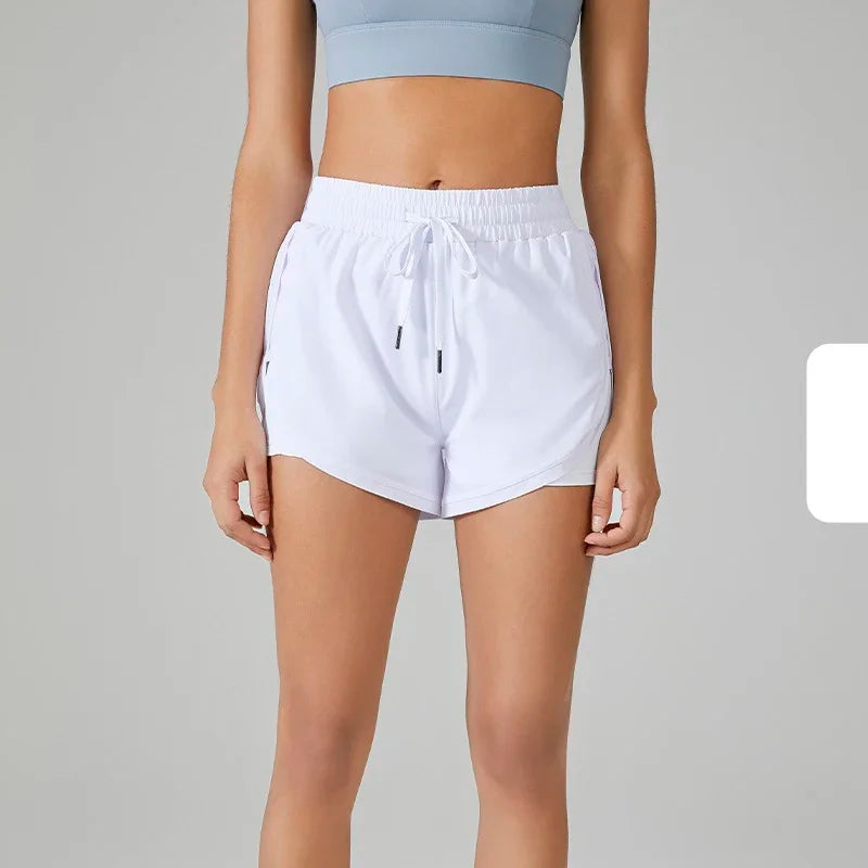 Neon Spandex Workout Shorts for Women