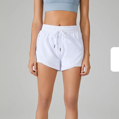 Neon Spandex Workout Shorts for Women
