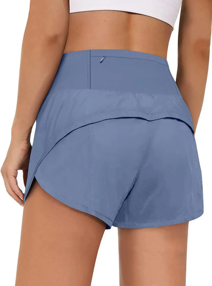 Stay Active in Style  High Waisted Workout Shorts