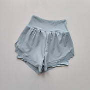 Women's 2 in 1 Yoga Shorts Quick Dry High Waist