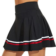 Women's High Waisted Running Skirt with Built in Shorts