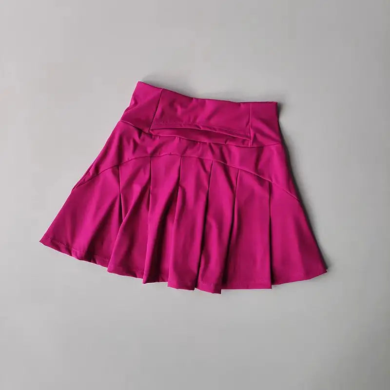 Women's High Waisted Sports Skirts Yoga Running Tennis Golf