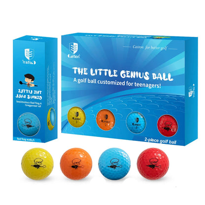 Kids' Golf Balls Cartoon Prints High Bounce Core