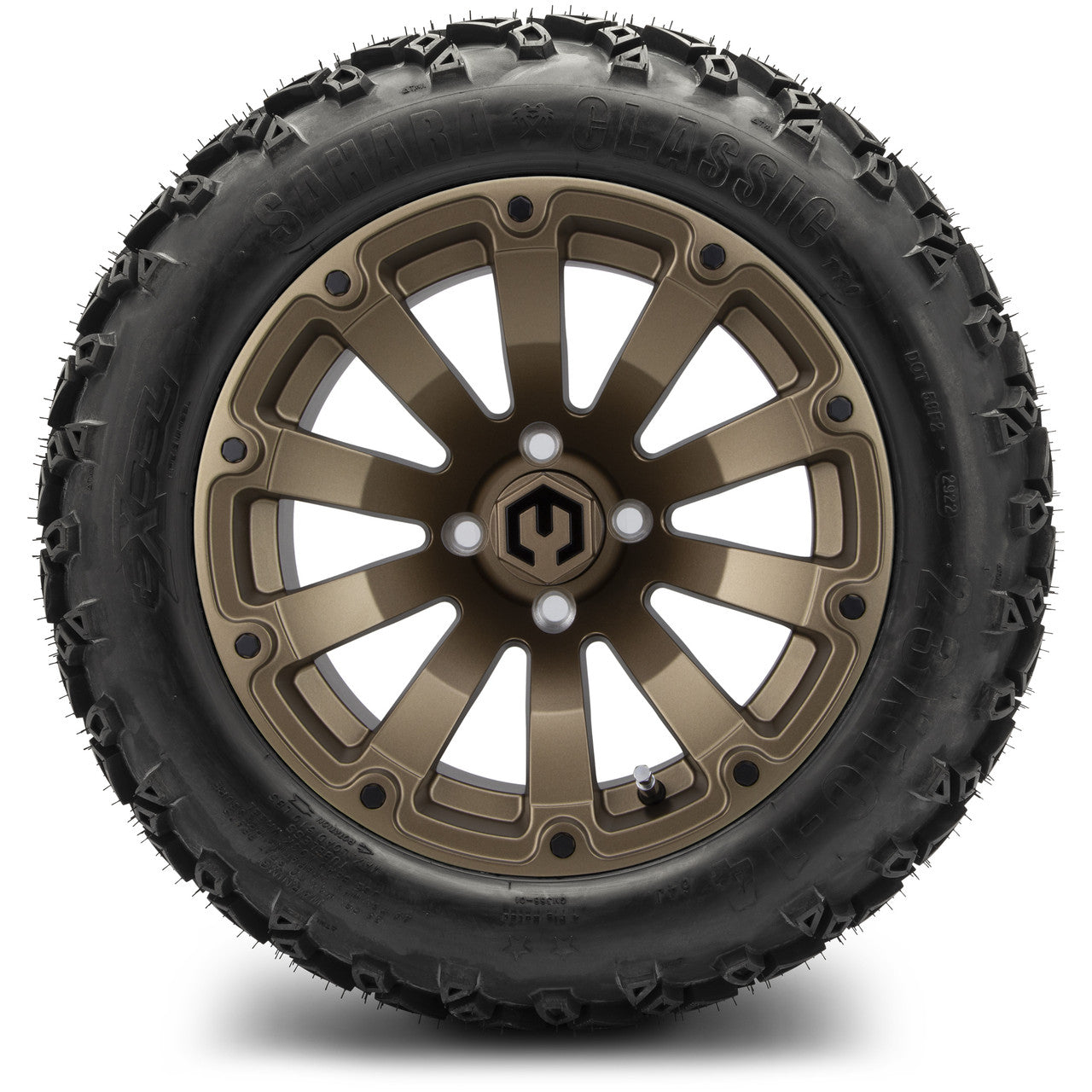 MODZ® 14" Bomber Matte Bronze Wheels & Off-Road Tires Combo (Arisun X-Trail All-Terrain 23x10-14)