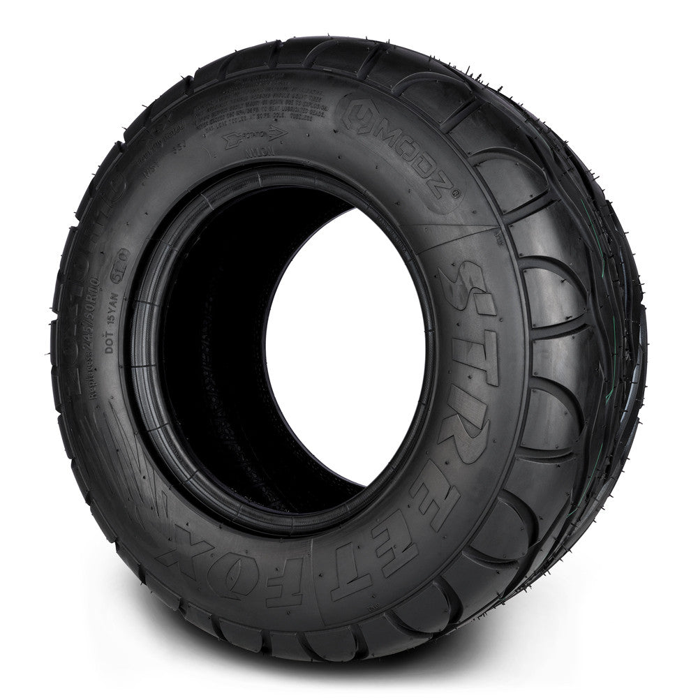 MODZ® Street Fox 20X10-10 Radial Golf Cart Tire - front view