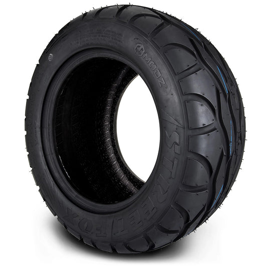 MODZ® Street Fox 245/50-12 Radial Golf Cart Tire - angle view