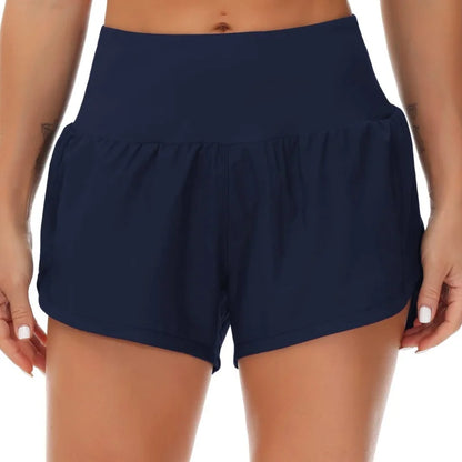 Stay Active in Style  High Waisted Workout Shorts