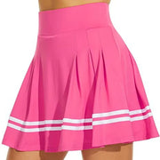 Women's High Waisted Running Skirt with Built in Shorts