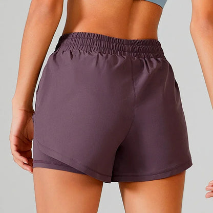 Neon Spandex Workout Shorts for Women