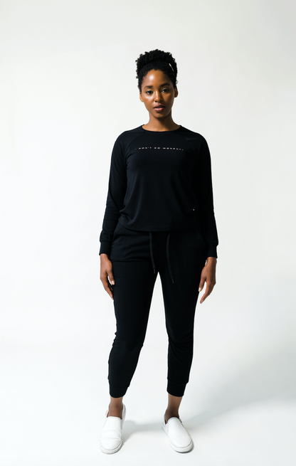 Women's The Ease Pullover - Black