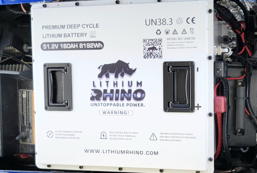 48V 105Ah CUBE Lithium Rhino Conversion Kit